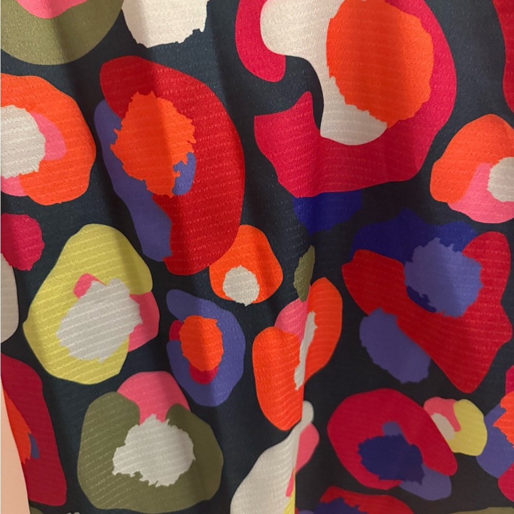 NWT Emily McCarthy Poppy Dress in Winter Pop Cheetah - Picture 8 of 9